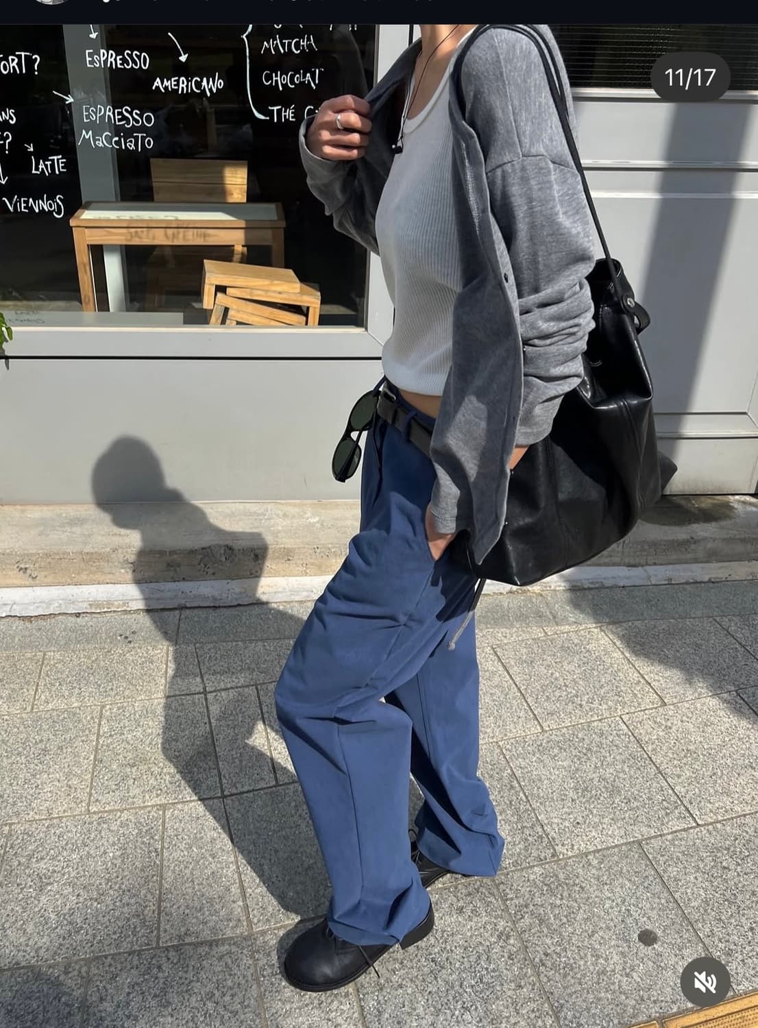 페미니크 블루치노팬츠 새상품 상품이미지3
