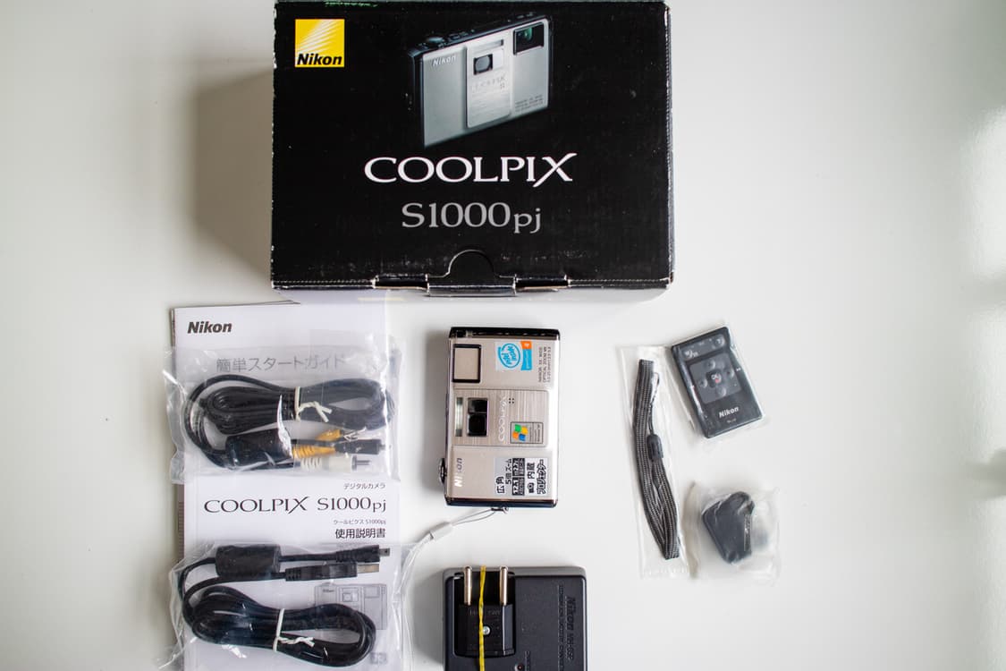 Nikon Coolpix S1000pj / 빈티지 디지털 카메라 상품이미지9