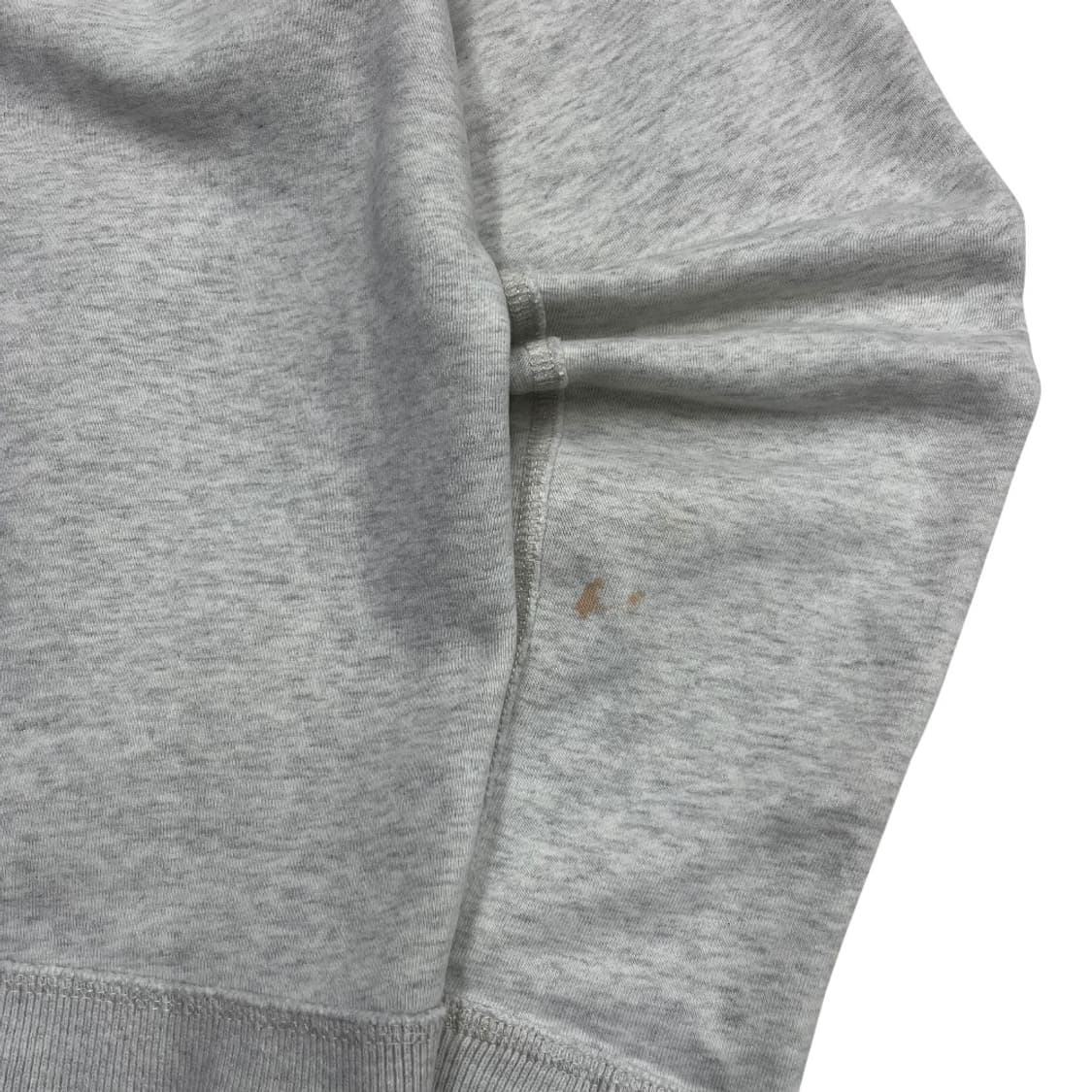 아베크롬비 네이비 패치로고 백멜란지 후드집업 M 상품이미지6