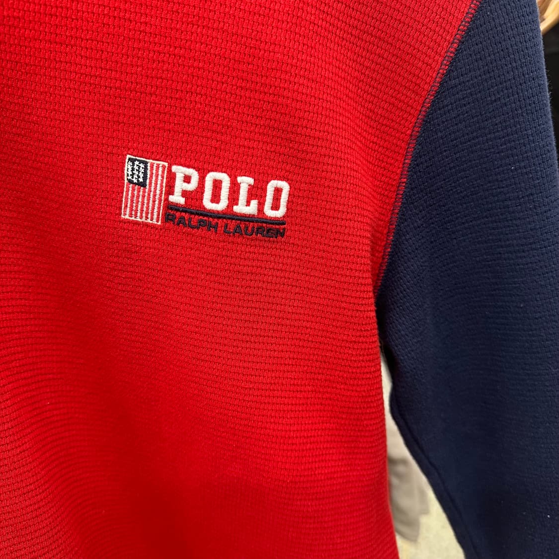 폴로 투톤 와플 롱슬리브 상품이미지4