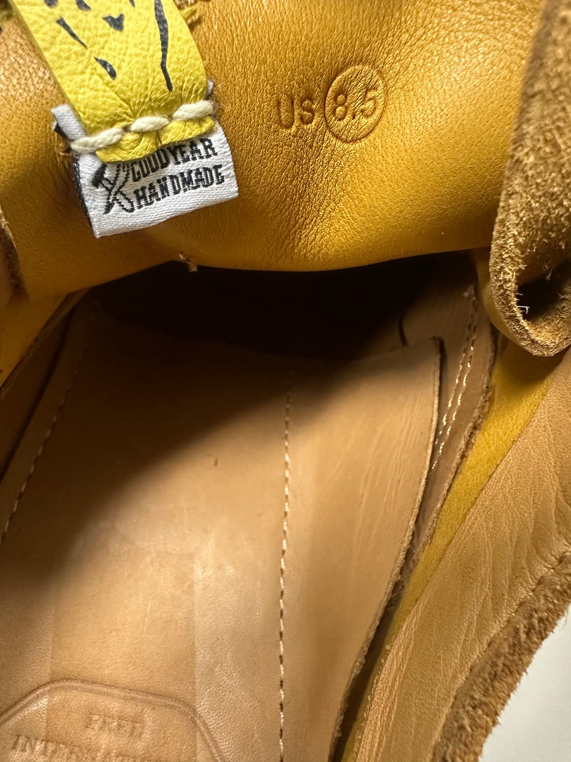 비즈빔 플레인토 포크 스웨이드 더비 슈즈 8.5 상품이미지5