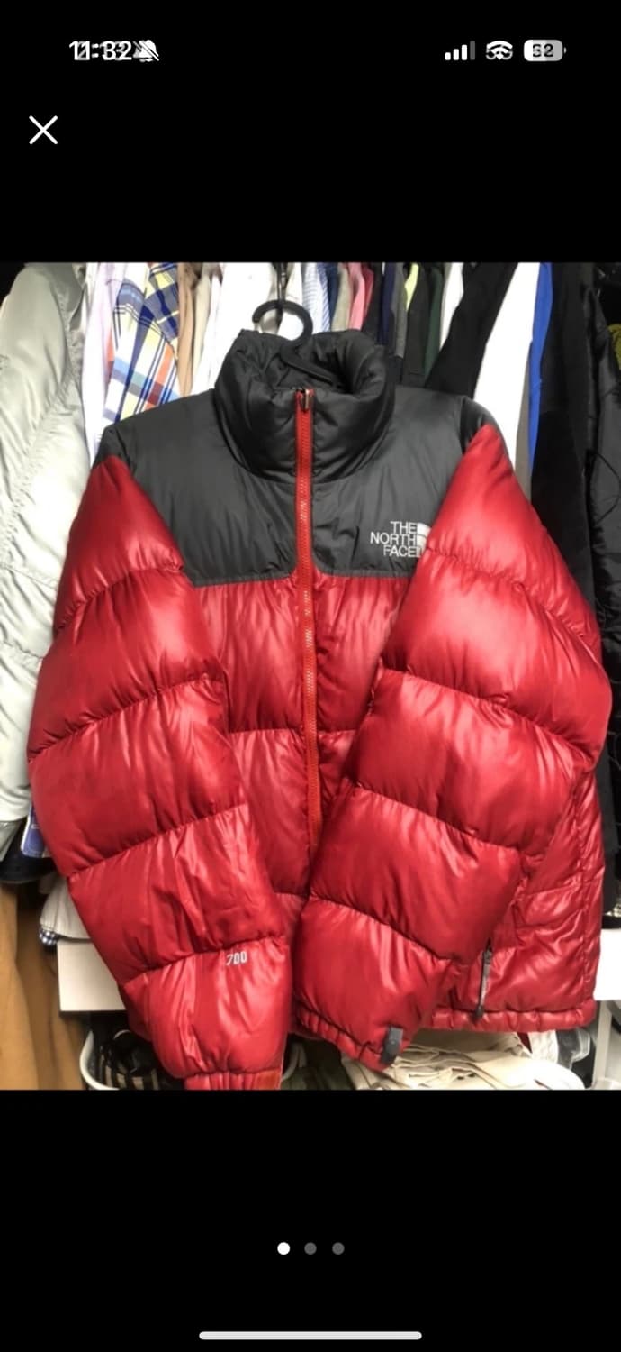 노스페이스 눕시 빨간색 상품이미지2