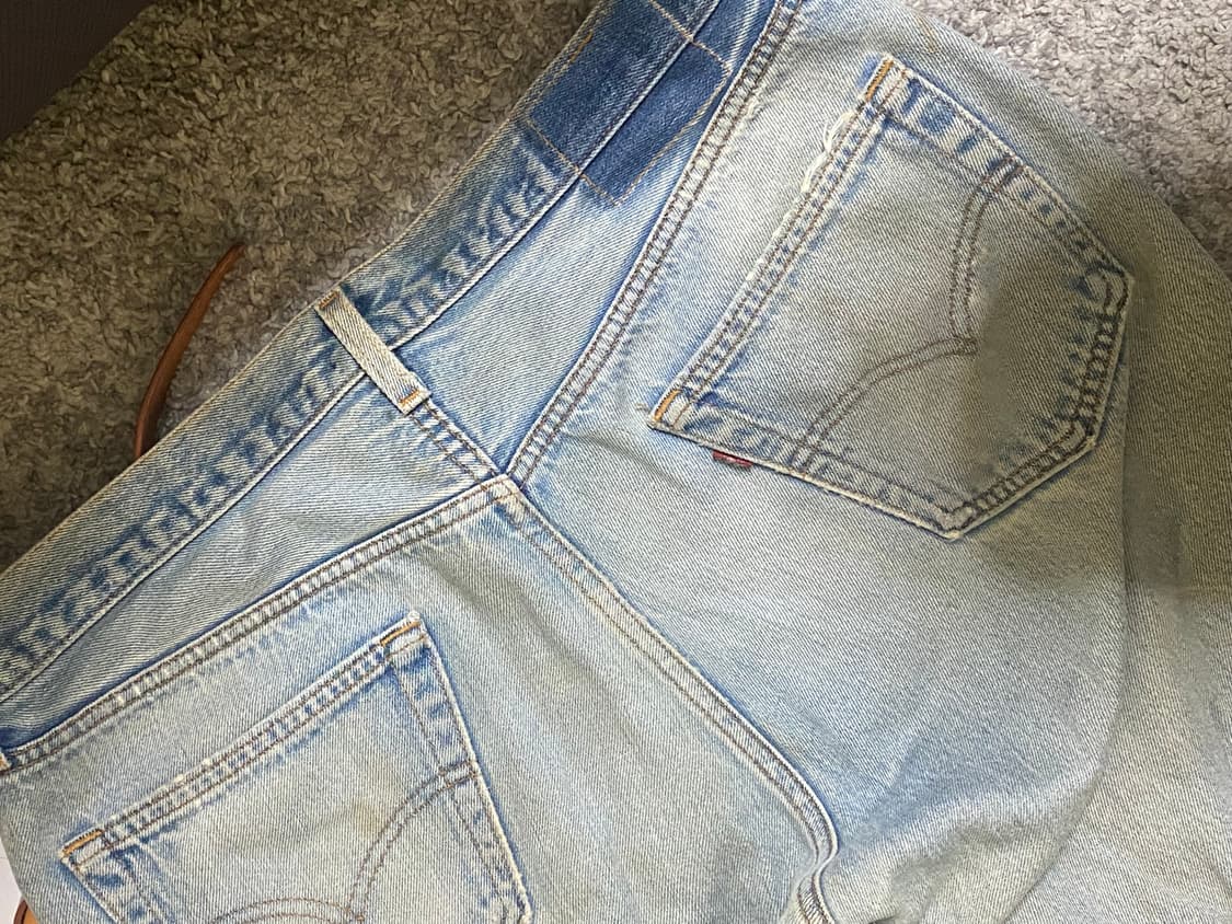 [36] 90s 리바이스 501 디스트로이드 진 made in USA 상품이미지4