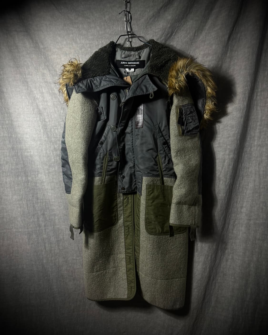 Junya Watanabe Hybrid Military Coat 상품이미지2