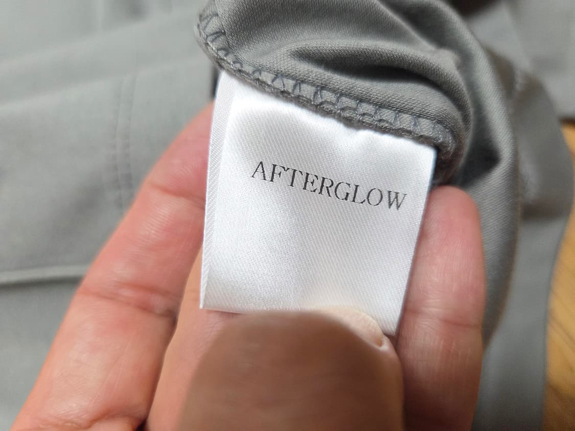 애프터글로우(afterglow) 라운드 티셔츠 프리사이즈 새상품 상품이미지4