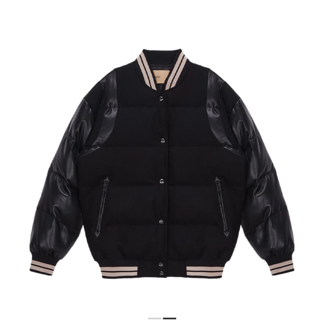 마뗑킴 바시티 다운 자켓 패딩 상품이미지1