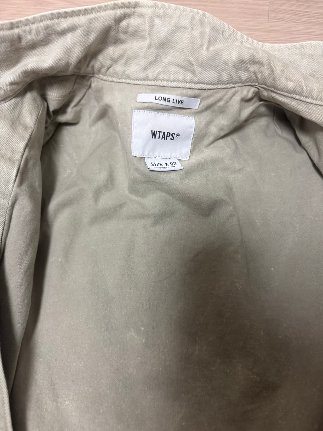 더블탭스 코튼 자켓 상품이미지3