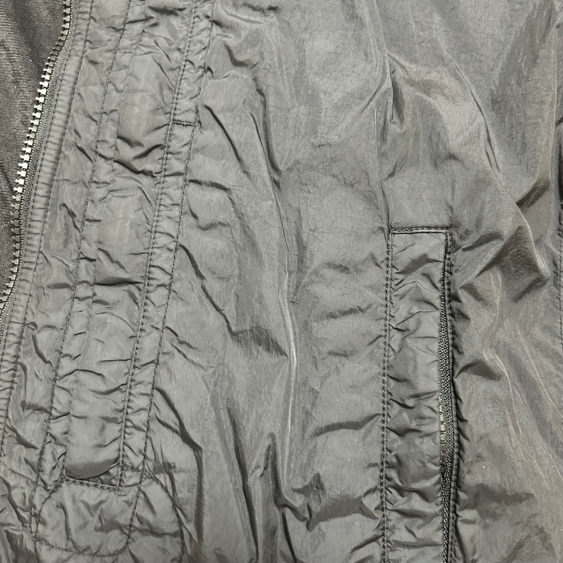 스톤 아일랜드 10123 크링클랩스 오버셔츠 블랙 상품이미지9