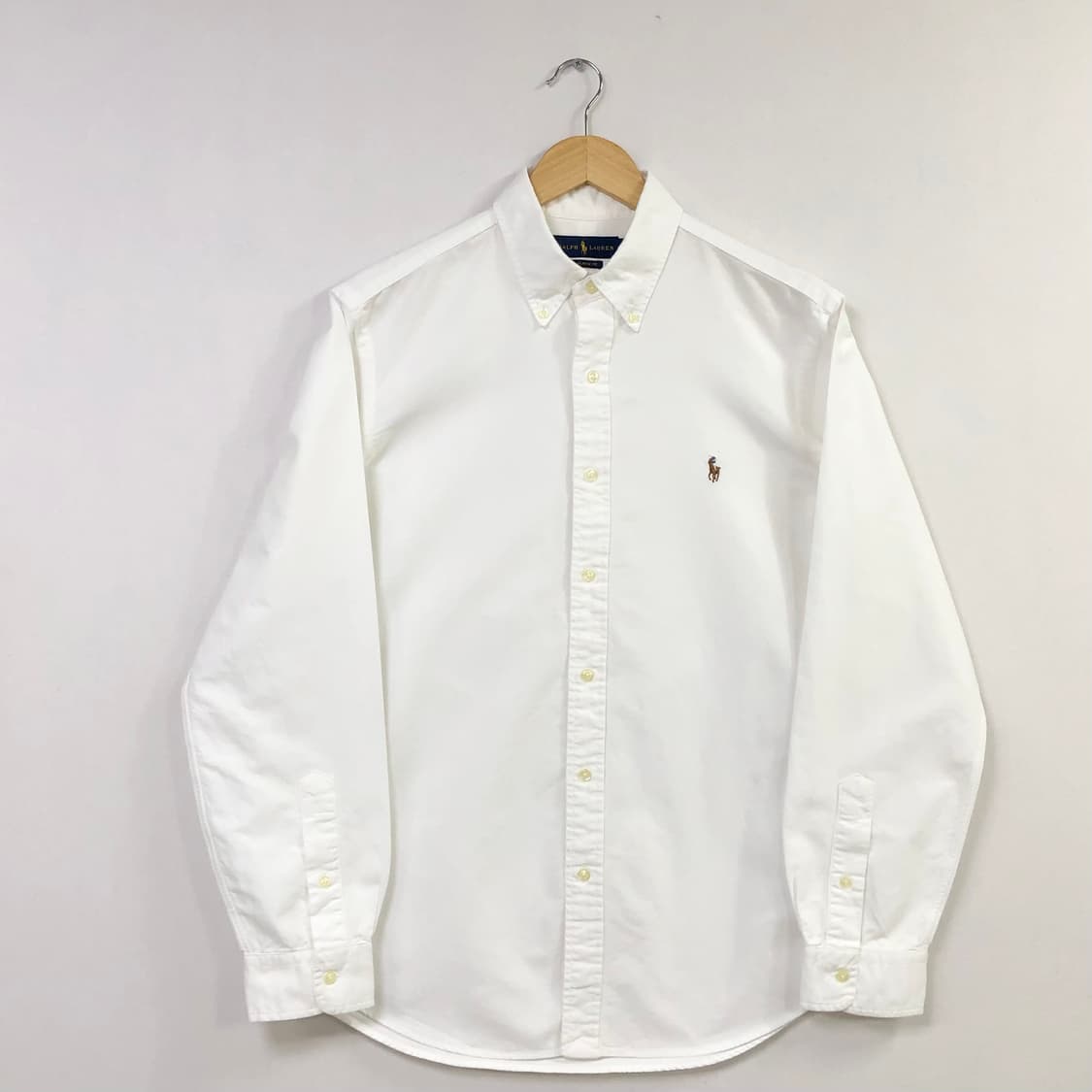 L 폴로 옥스포드 화이트 셔츠 상품이미지2