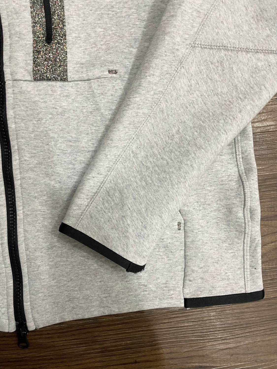 나이키 한정판 테크플리스 스탠드 칼라 집업 자켓 상품이미지4