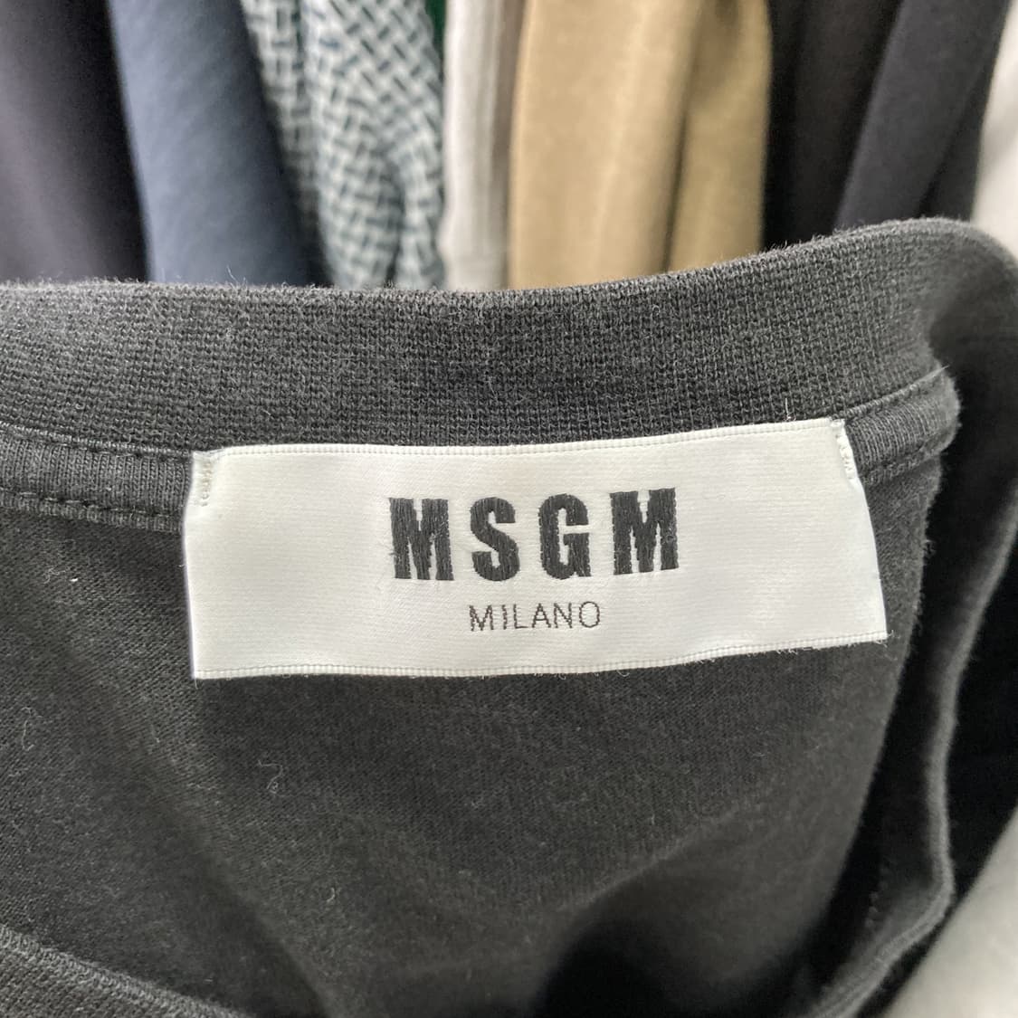 MSGM 남성반팔 정품 블랙 95추천  상품이미지4