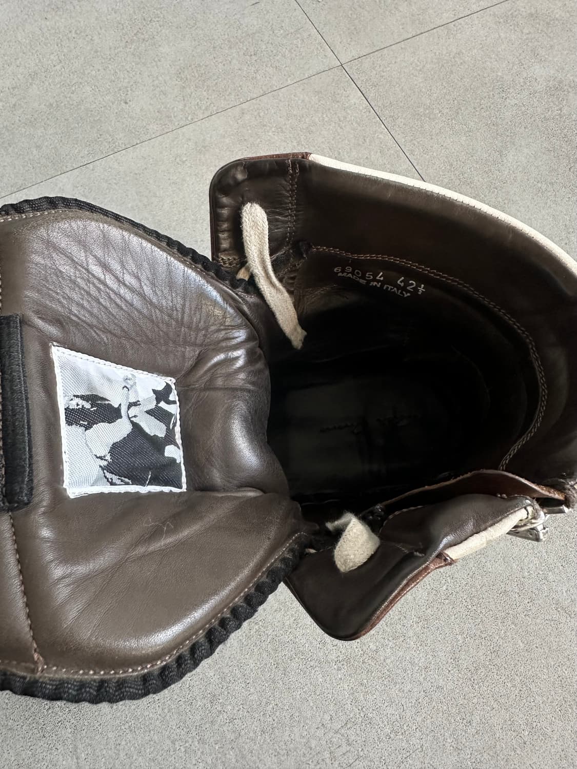 릭오웬스 지오바스켓 브라운 상품이미지5