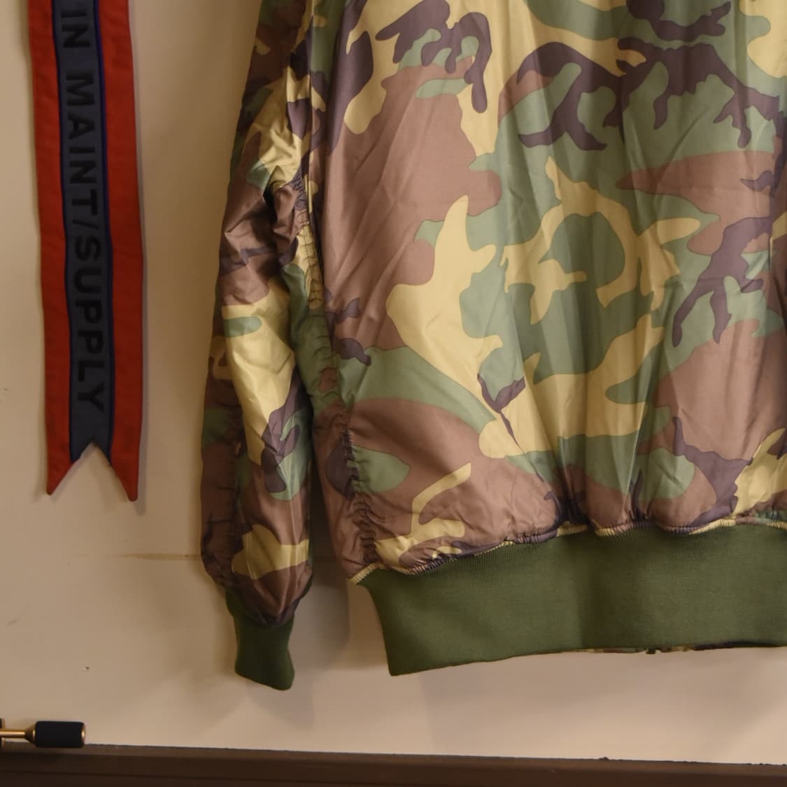 BAF 오리지널 MA-1 우드랜드 (데드스탁) 상품이미지6