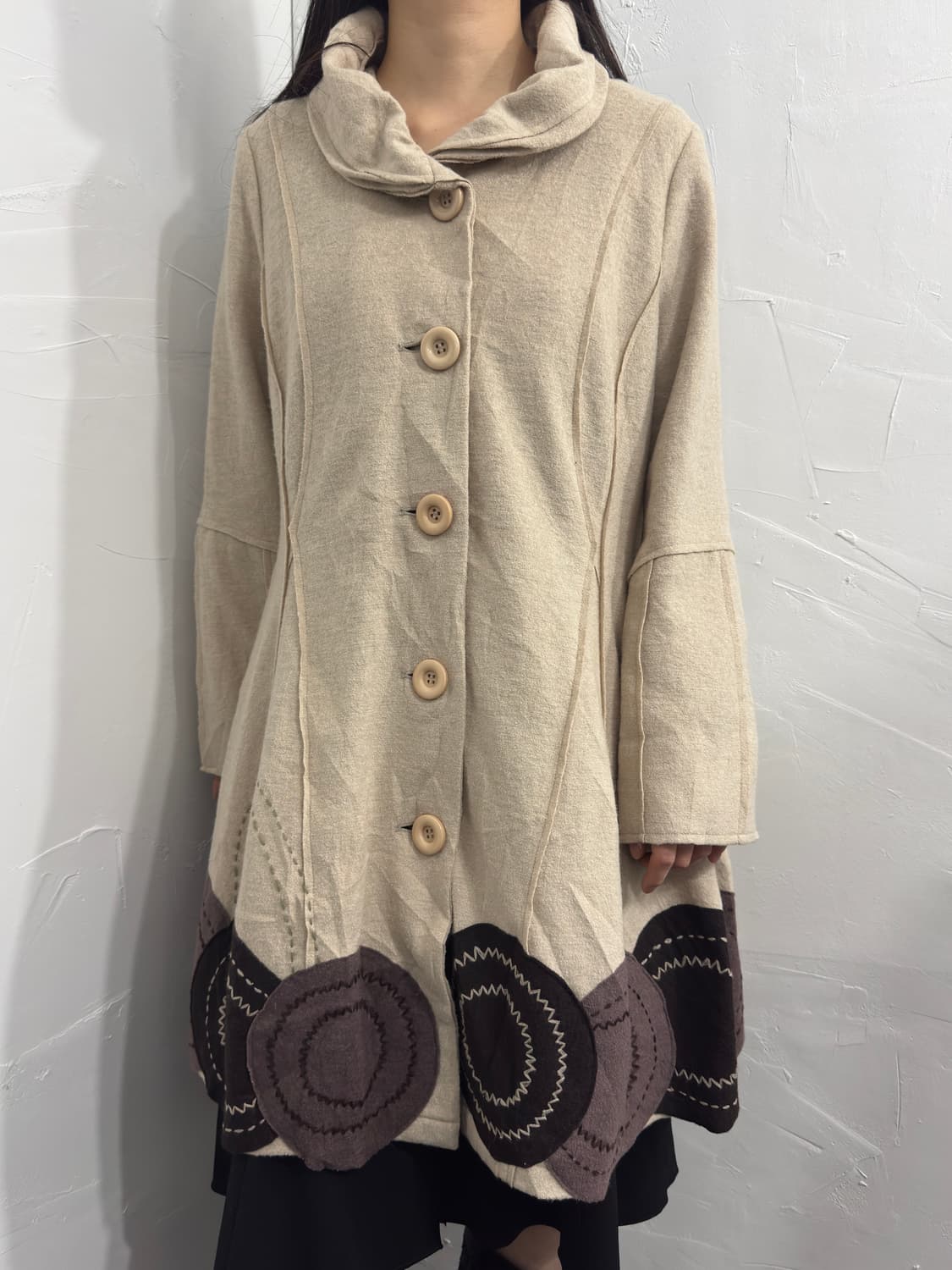 puccio design wool coat 상품이미지4