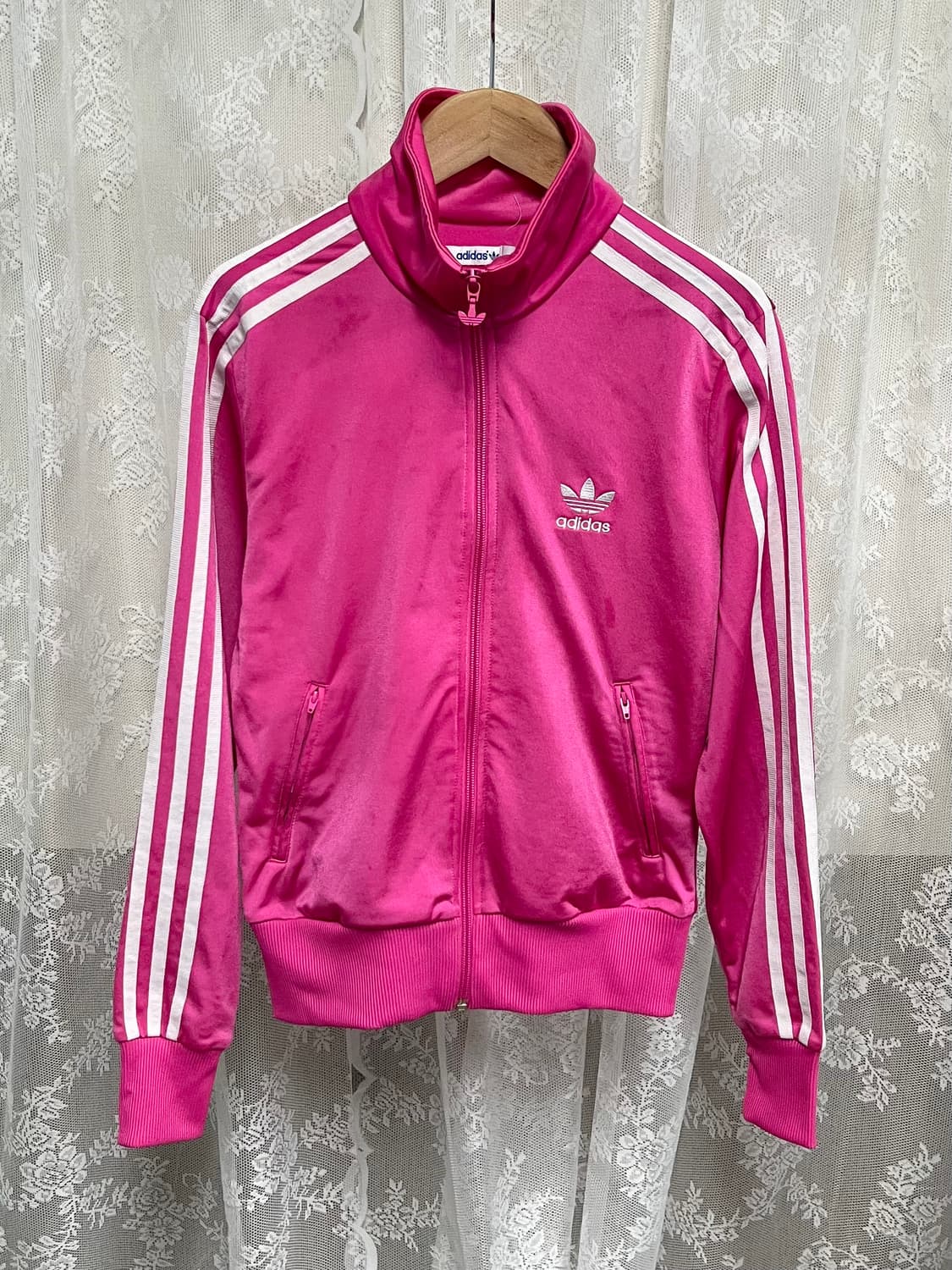 90) 아디다스 핑크 파이어버드 져지 트랙탑 상품이미지1