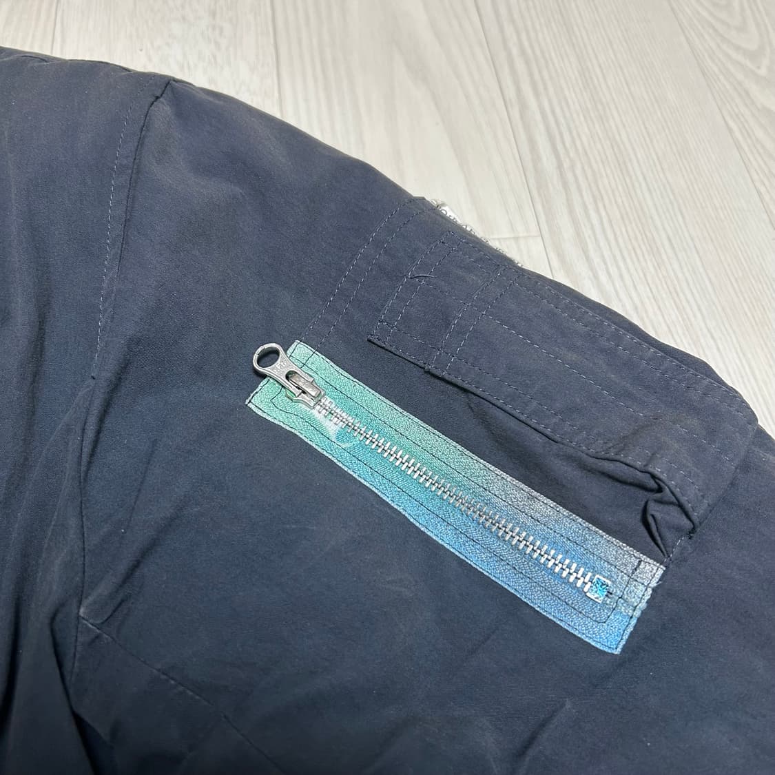 [M] 더뮤지엄비지터 ma-1 항공점퍼 다크네이비 상품이미지4