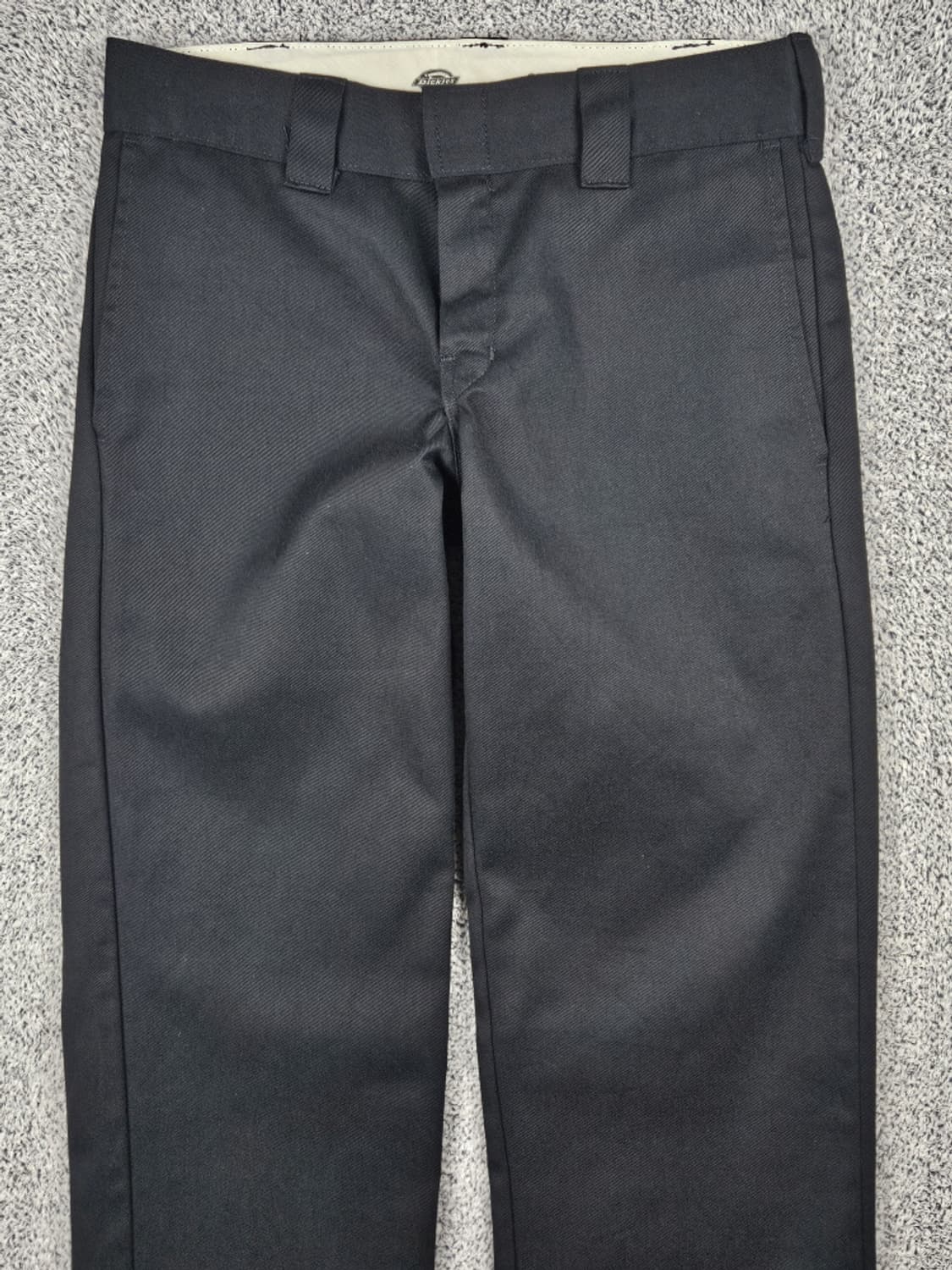 디키즈 베이직 블랙 스트레이트 코튼 팬츠 ( 30X32 )/ 10228 상품이미지5