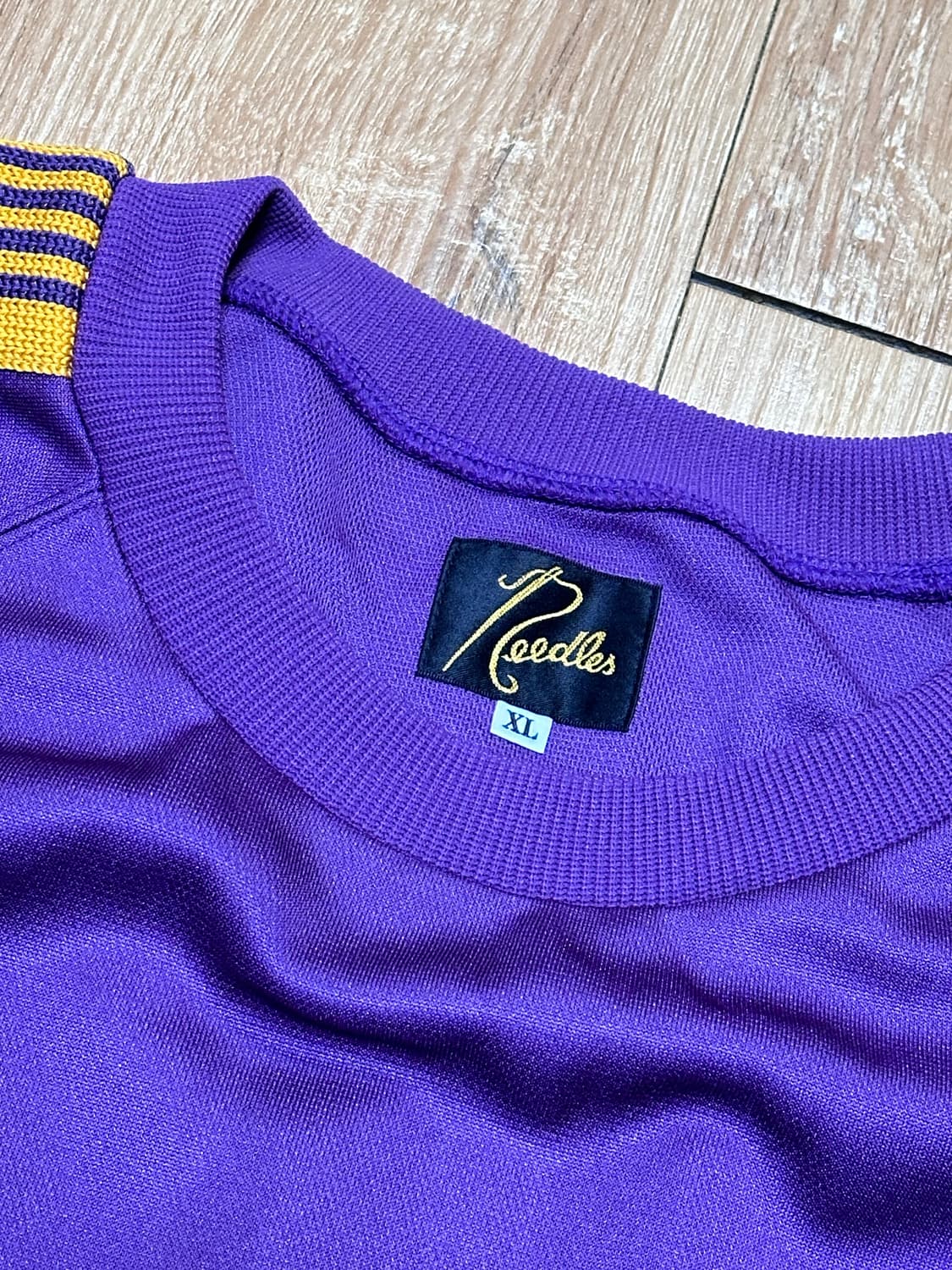 니들스 퍼플 크루넥 XL 상품이미지5