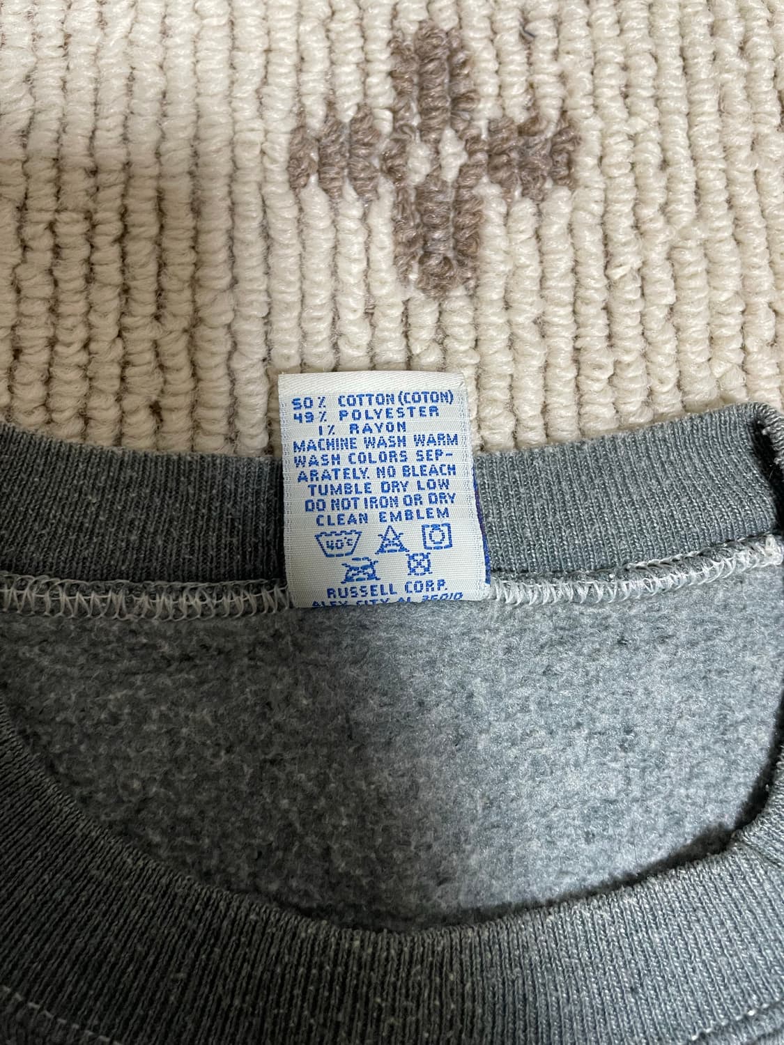 러셀 스웻셔츠 미제 상품이미지4