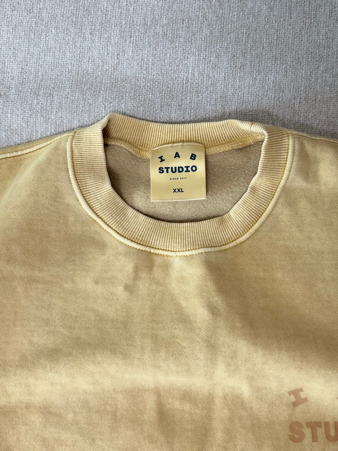 IAB Studio 피그먼트 스웨트셔츠 (실착 1회) 상품이미지4