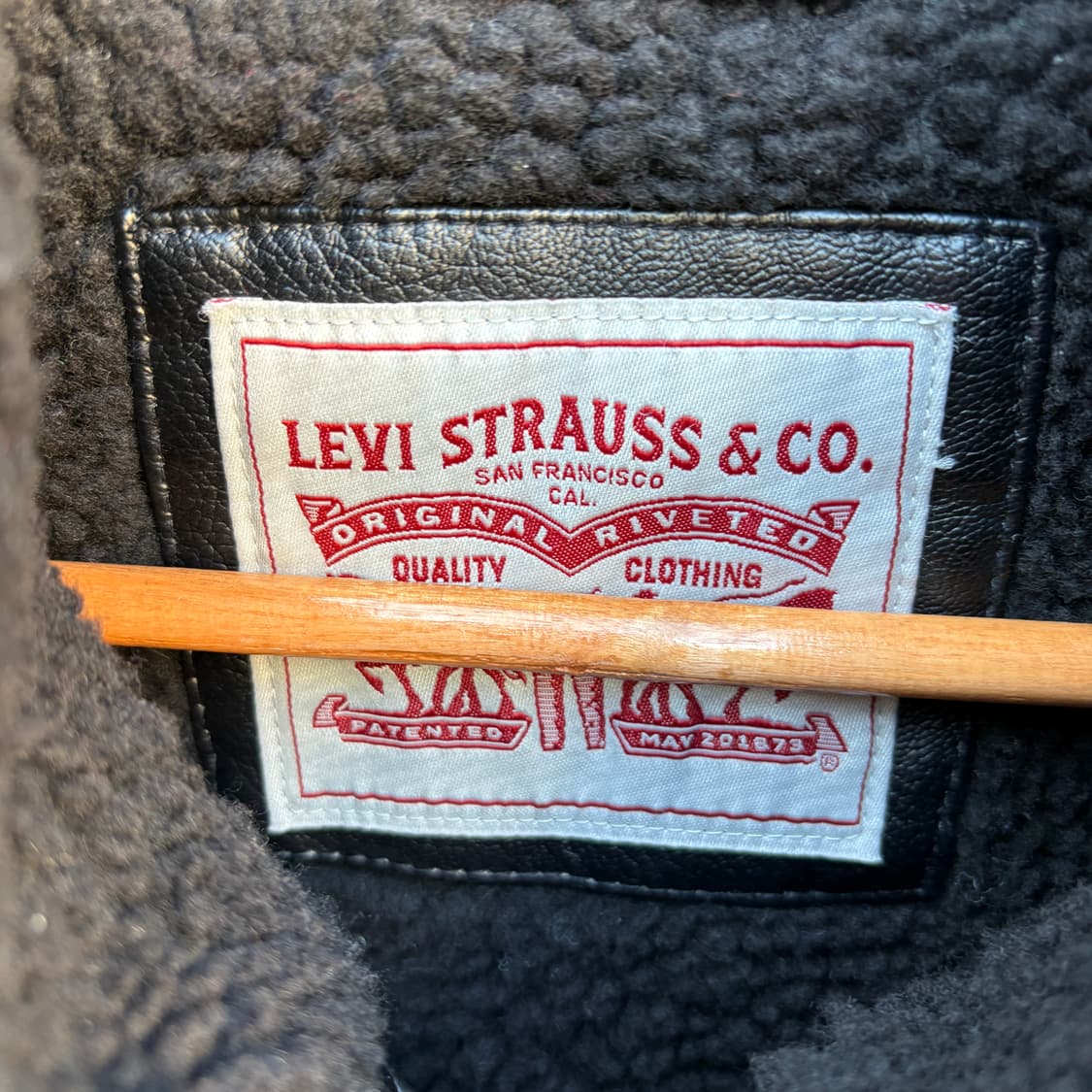 Levi’s 리바이스 레더 자켓 상품이미지3