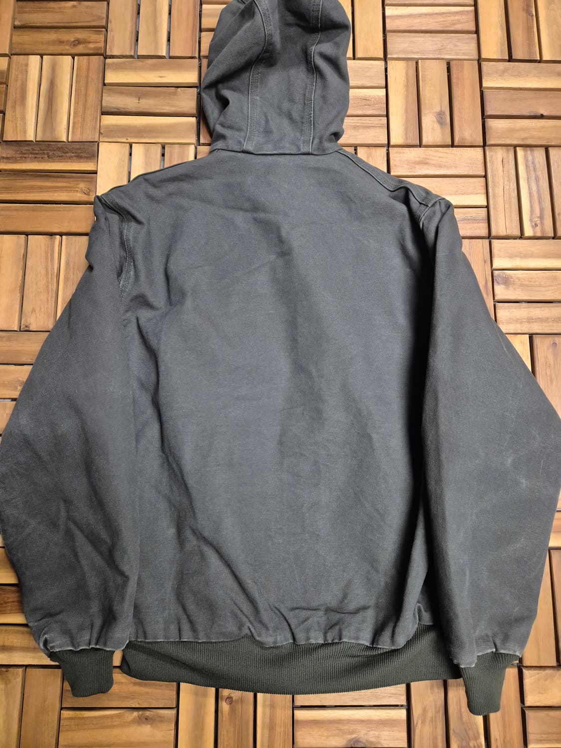 Carhartt 칼하트 j158 덕 액티브 후디 자켓 모스그린 상품이미지3