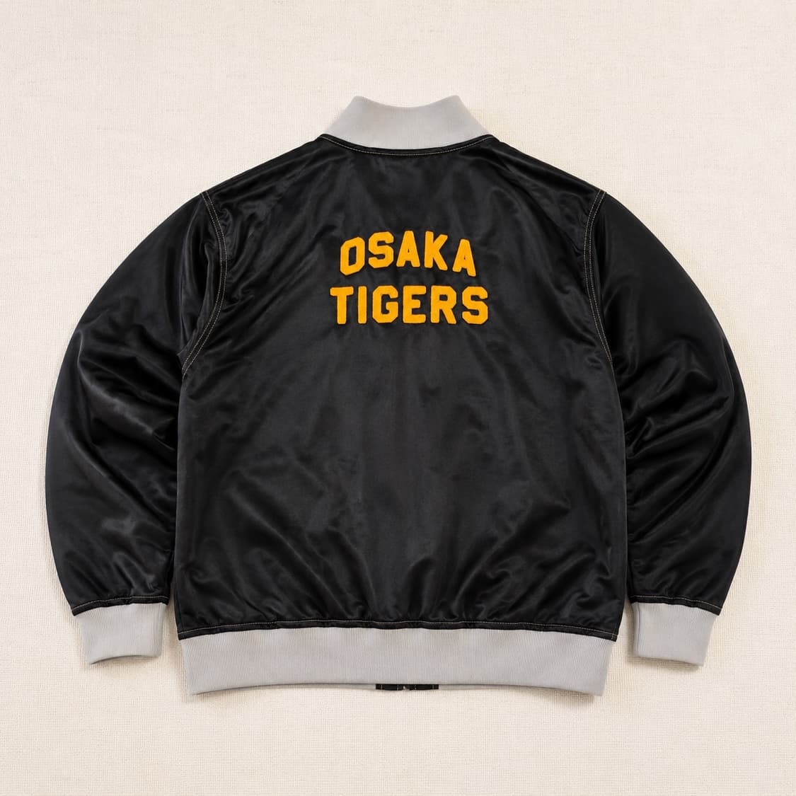 XL) Ebbets Field Flannels 오사카 타이거즈 새틴 스타 상품이미지2
