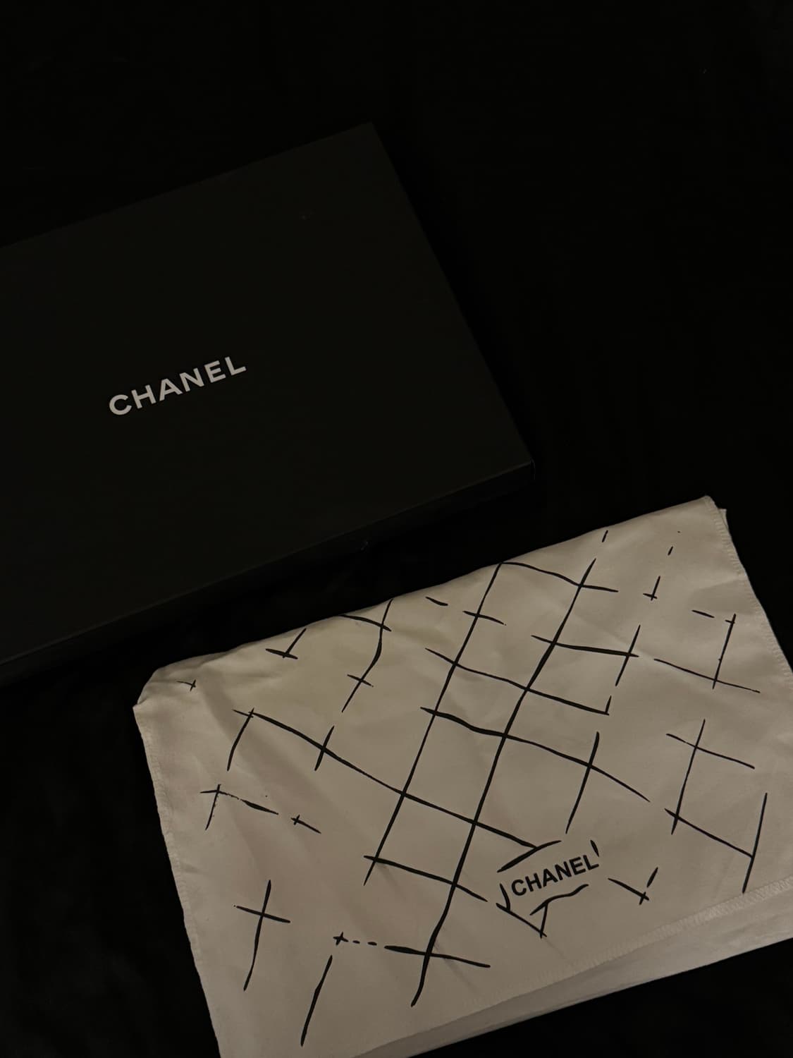 샤넬 플랩 램스킨 블랙 클러치백 상품이미지6