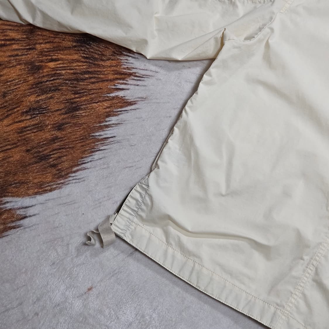 후아유 아이보리 바람막이 야상 자켓 상품이미지6