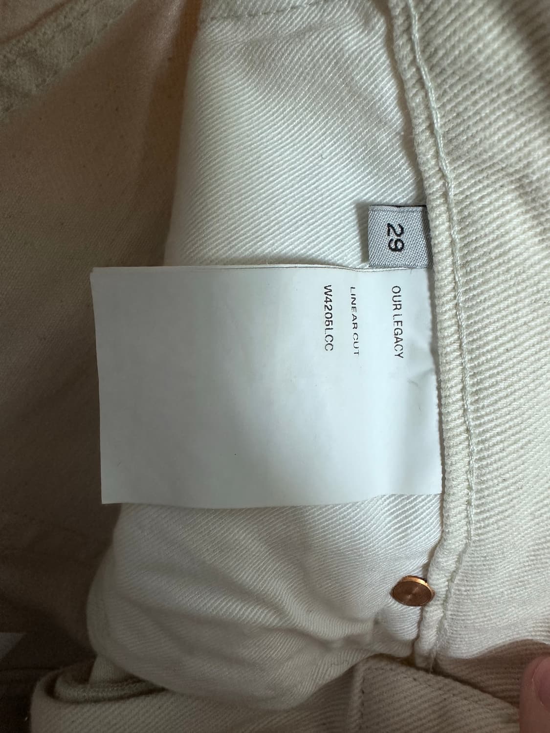 아워레가시 크랙 페인팅 데님 상품이미지9