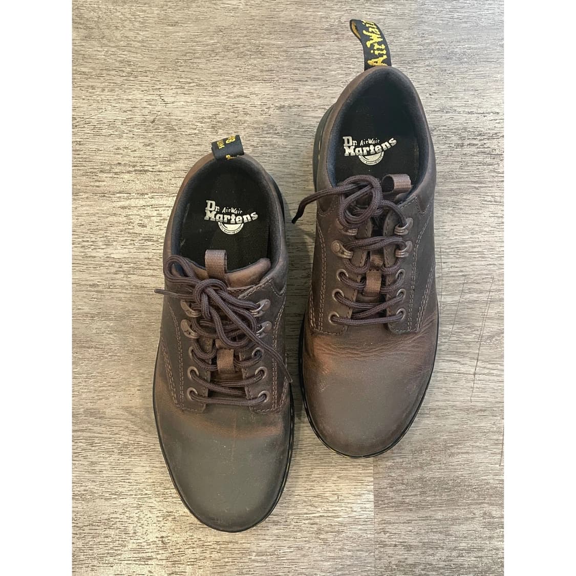 닥터마틴 리더 와이오밍 레더 유틸리티 슈즈 브라운 상품이미지2