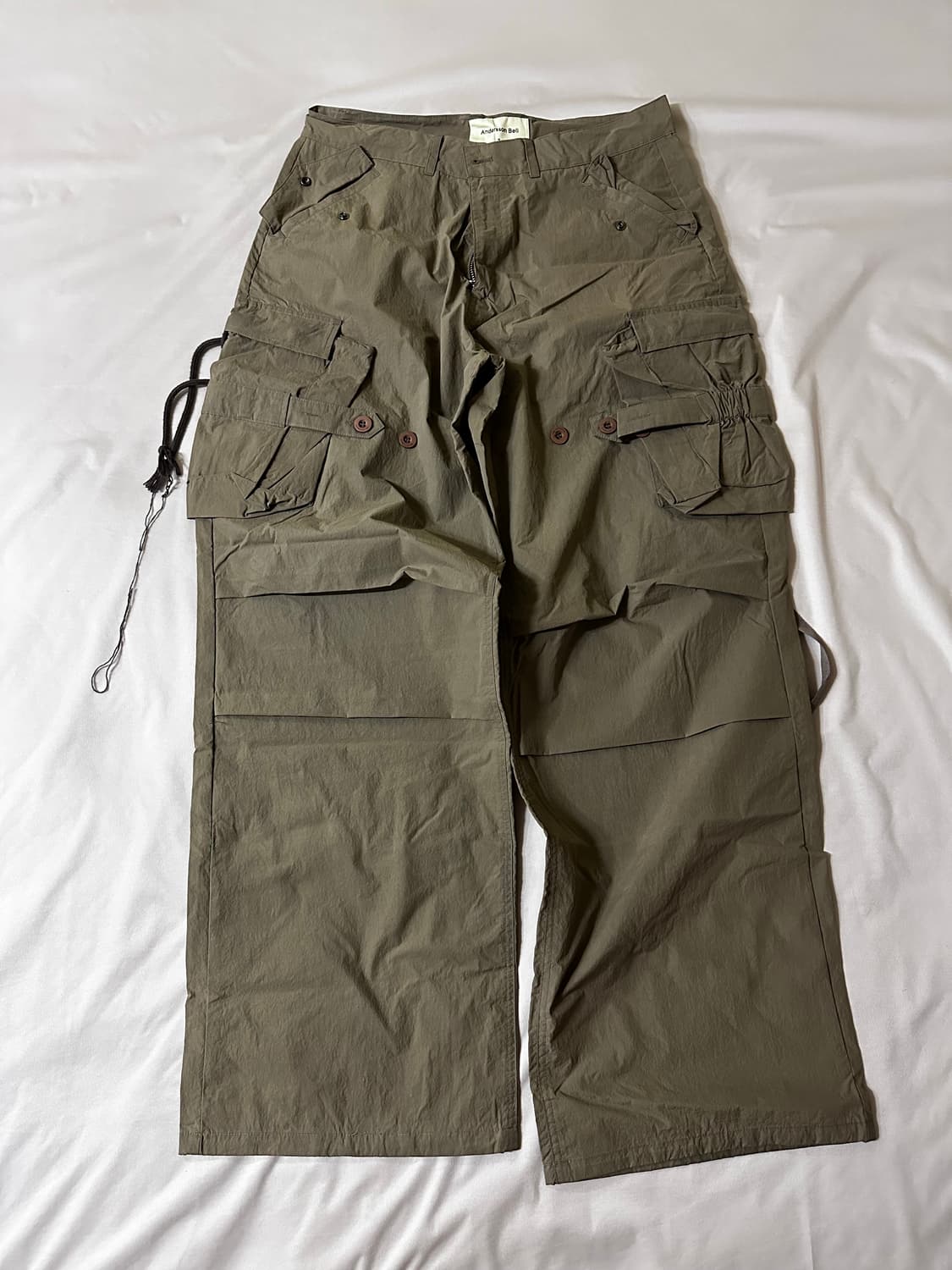 앤더슨벨 파타니 크랙 카고 팬츠 apa588m(Khaki) 상품이미지4