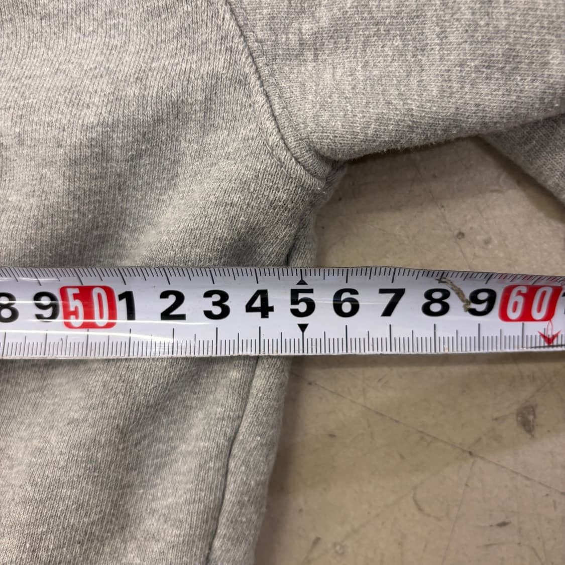 아웃도어프로덕츠 빅로고 그레이 후드집업 상품이미지6