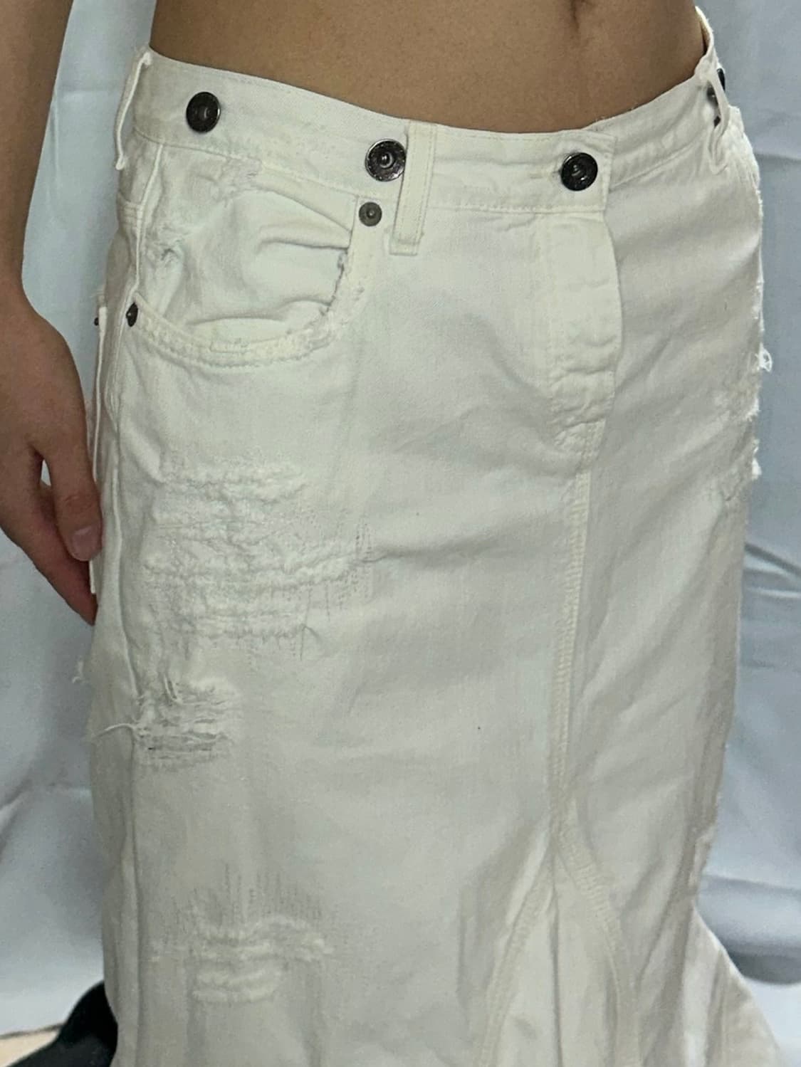 랄프로렌 언발 맥시 스커트 상품이미지5