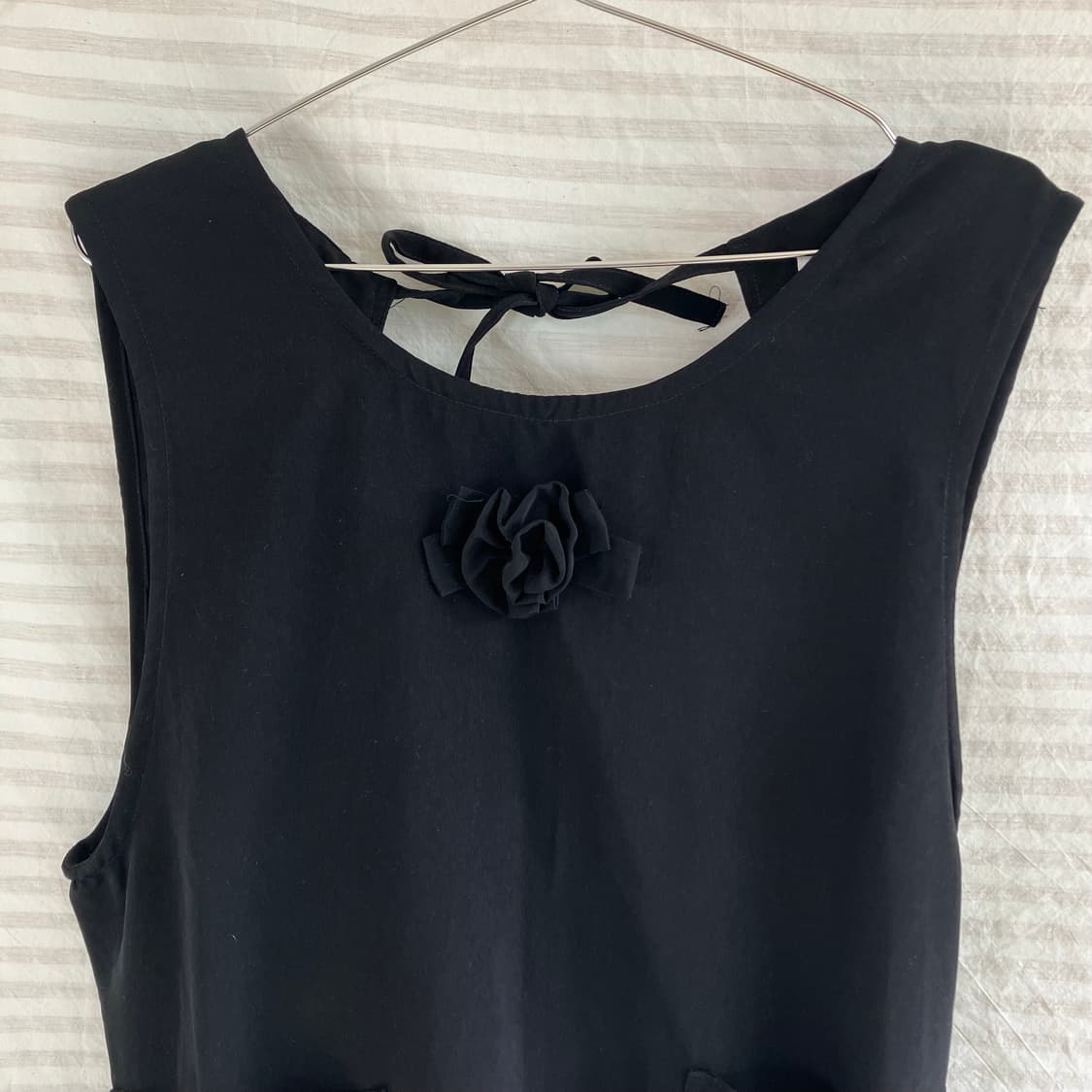 빈티지 블랙 장미 레이스 롱 원피스 978 y2k 스트릿 갸루 펑키 일본 상품이미지2