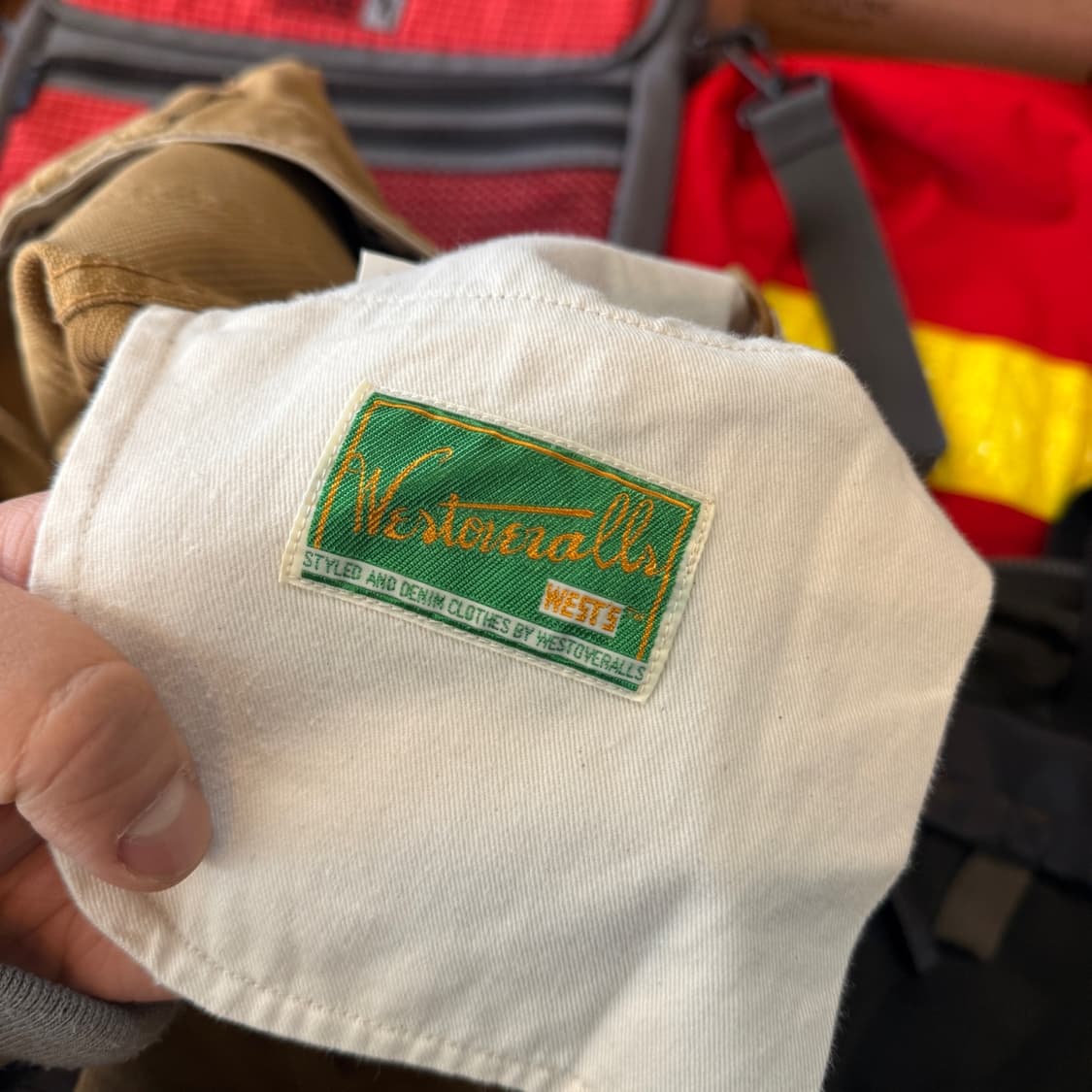 웨스트 오버롤즈 베이지 팬츠 30 상품이미지8