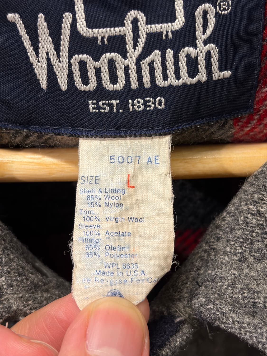 70s Woolrich bomber 상품이미지3