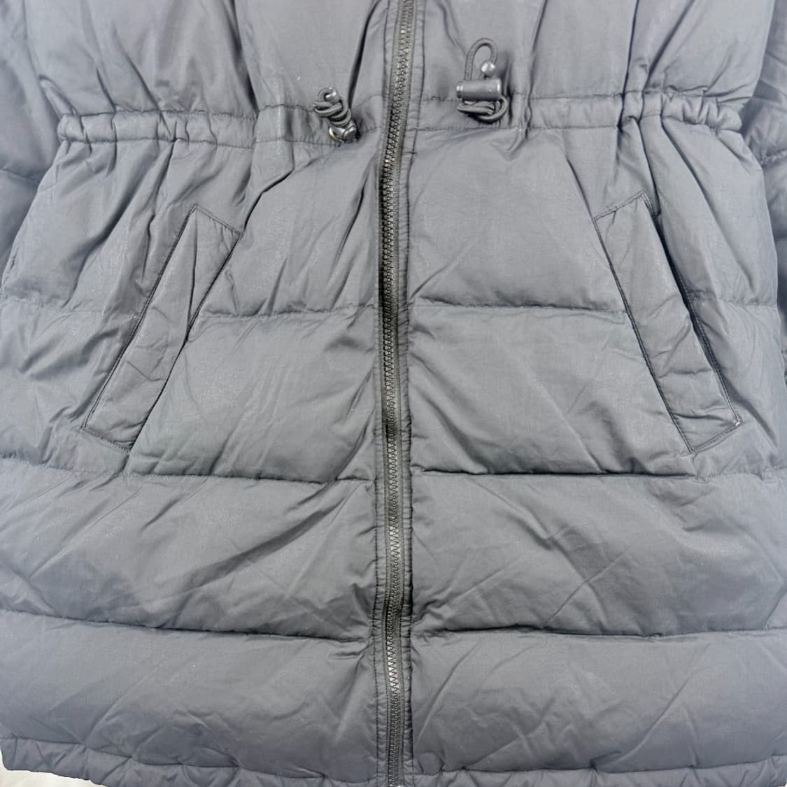 (M) 리바이스 우먼스 덕다운 롱 패딩 블랙 상품이미지4