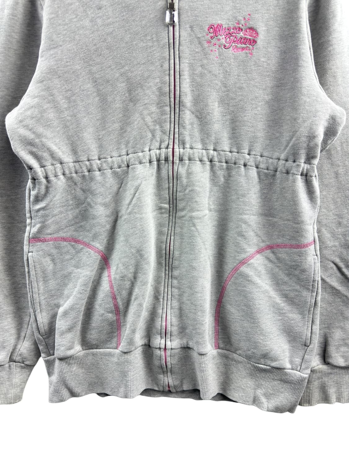 메조피아노 핑크도트 후드집업1352 상품이미지4