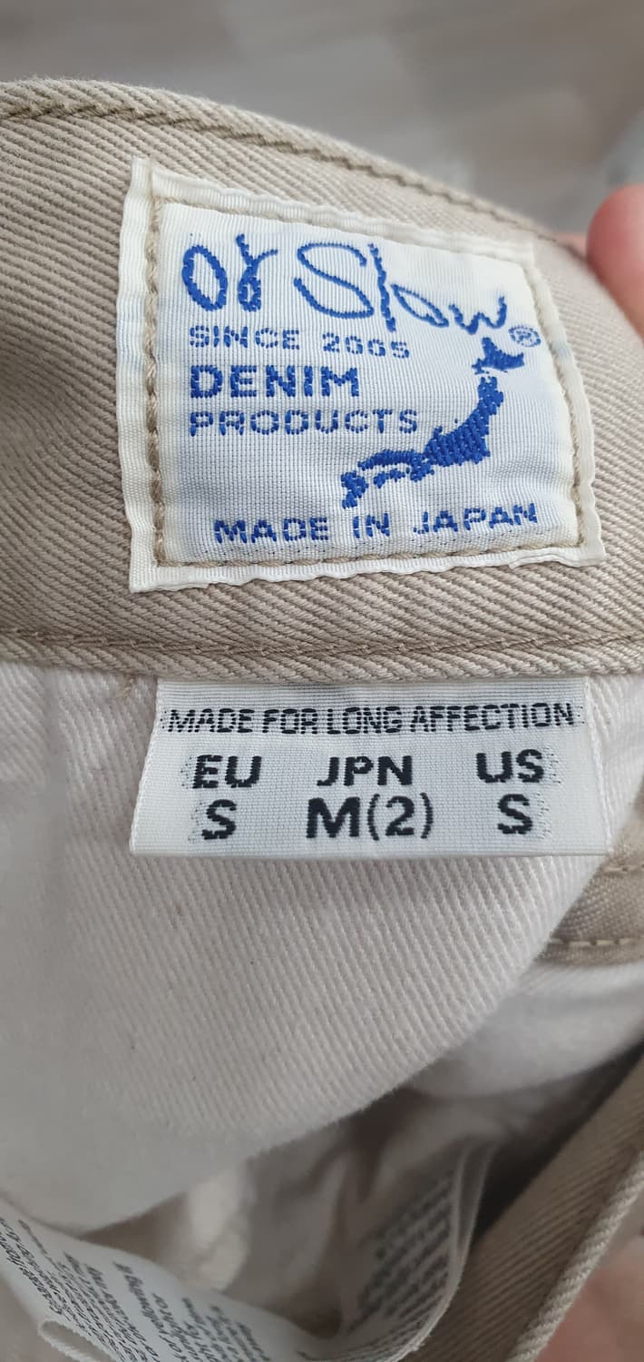 오어슬로우 투턱 와이드 치노 팬츠  카키 2 상품이미지5