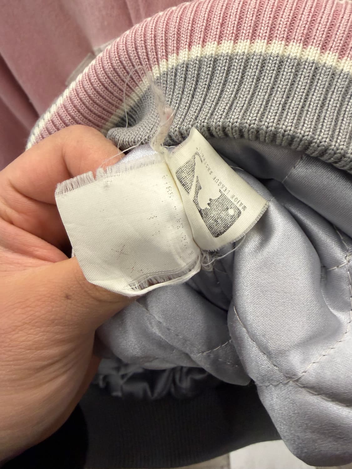 MLB 뉴욕 야구 점퍼 핑크 100-105 상품이미지5