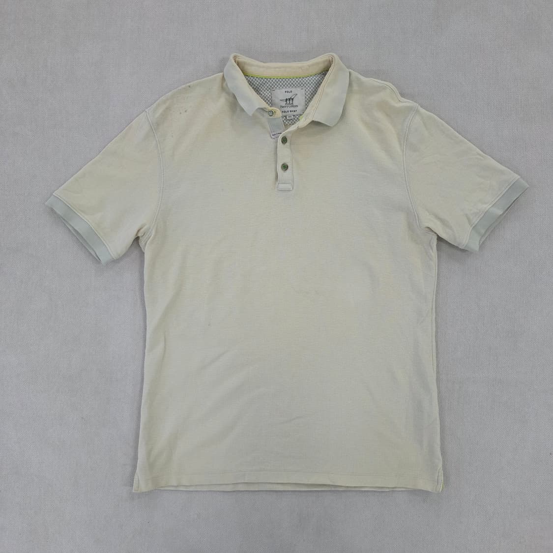 [105] 헨리코튼 와플 카라 반팔티 0223J 상품이미지1