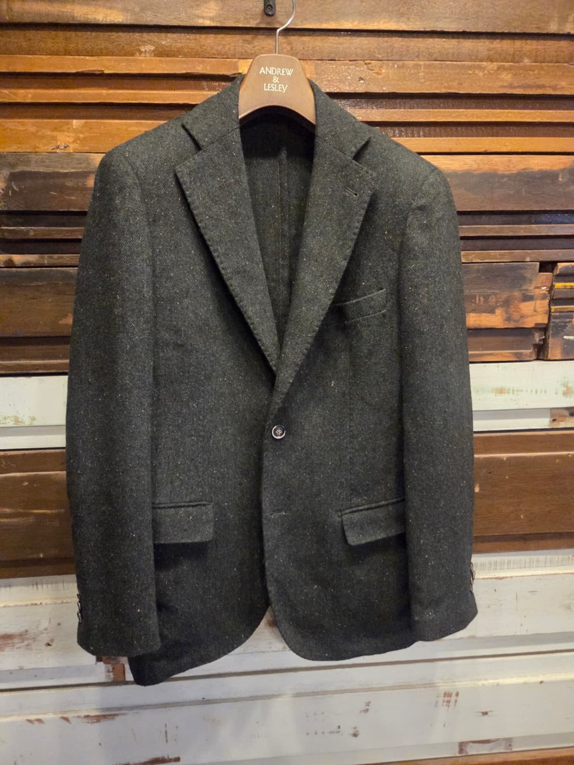 GUTTERIDGE 트위드자켓 상품이미지1