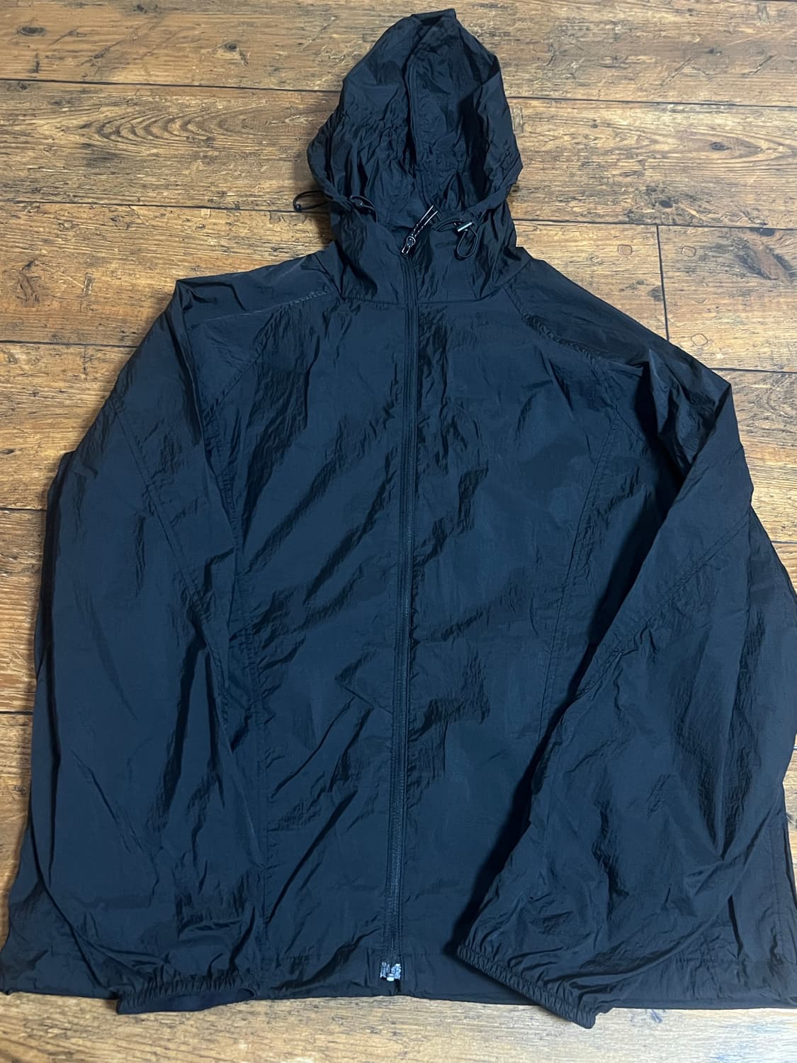 무신사스탠다드 시티 레저 시어 윈드브레이커 재킷 블랙 M 상품이미지1