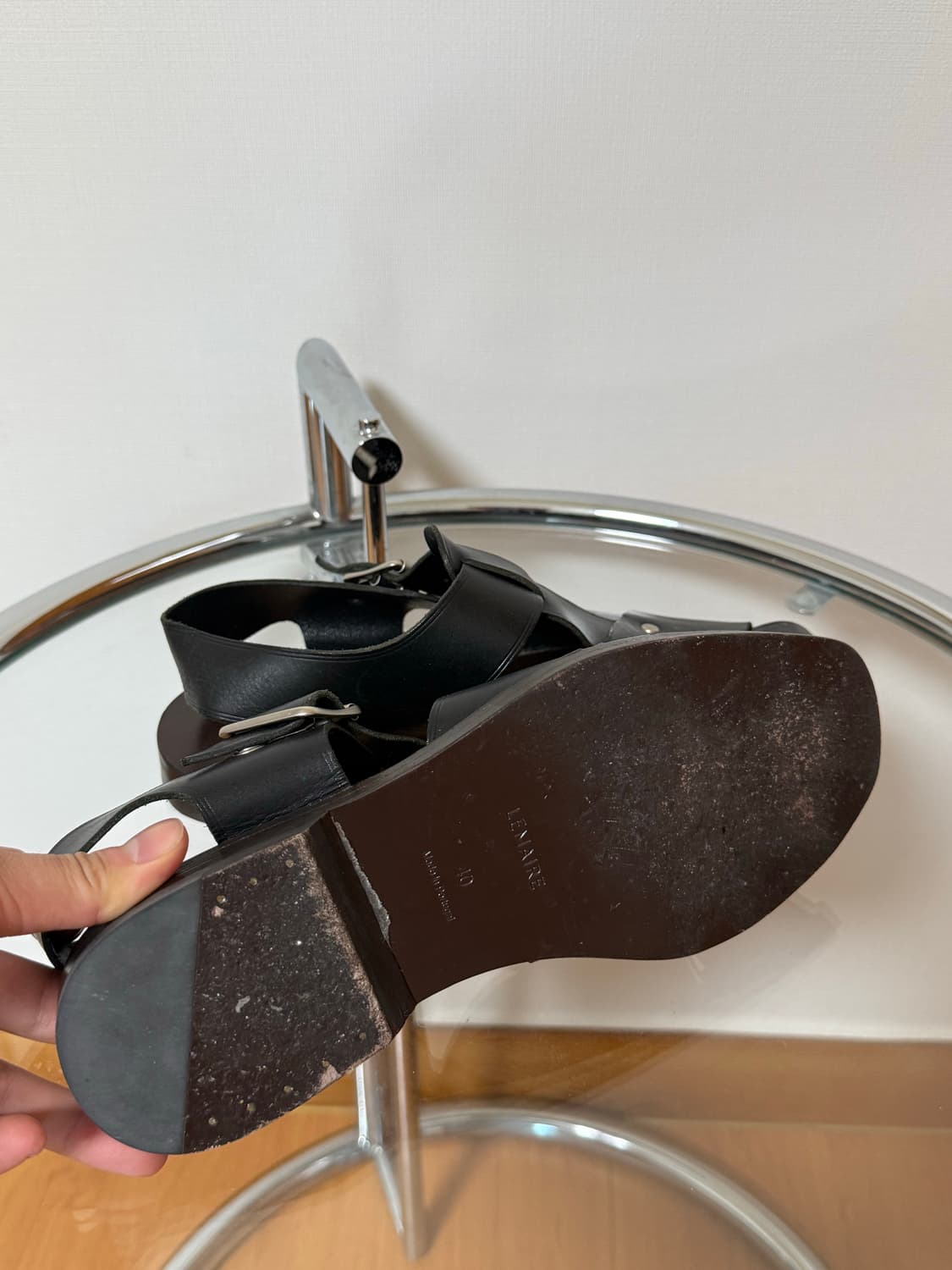 레더 샌들  상품이미지3