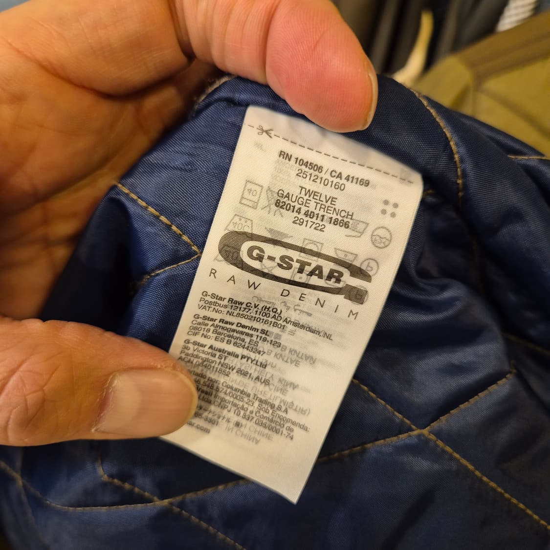 (L)G-star 카키 밀리터리자켓  상품이미지4