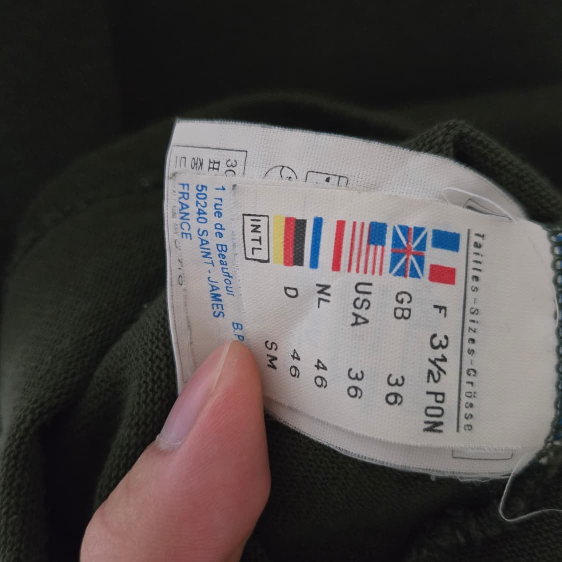 세인트제임스 카키 슬리브 상품이미지5