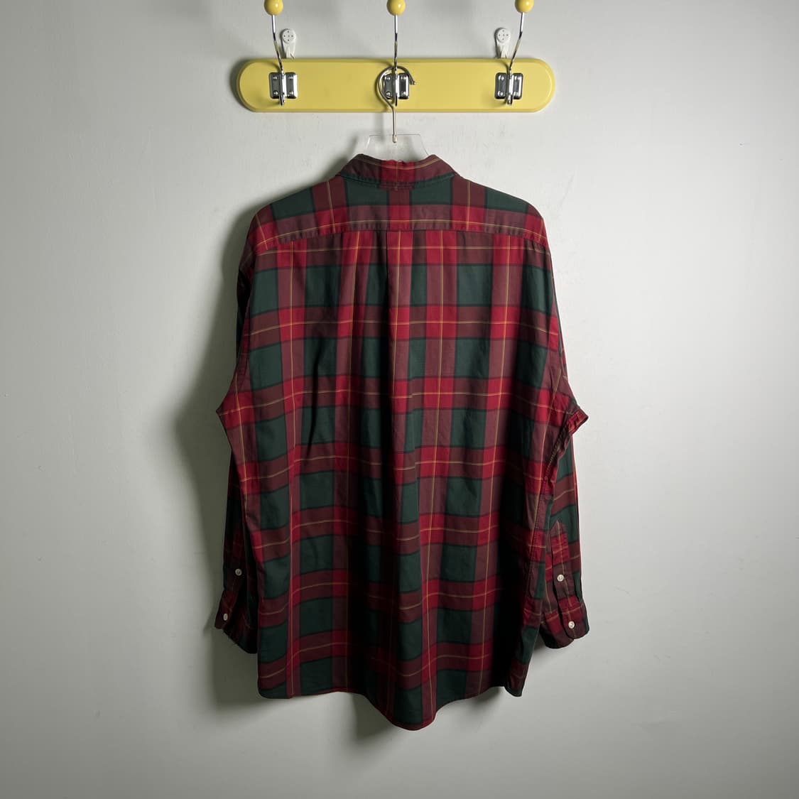 90's 폴로 랄프로렌 블레이크 코튼 타탄체크 셔츠 100 상품이미지3