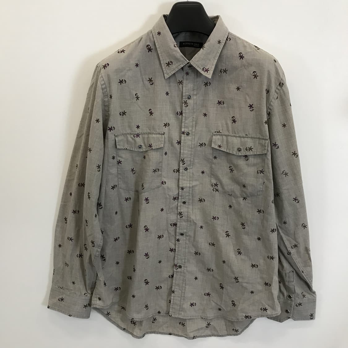 케네스콜 뉴욕 USA 웨스턴 스냅셔츠 [110] 상품이미지1