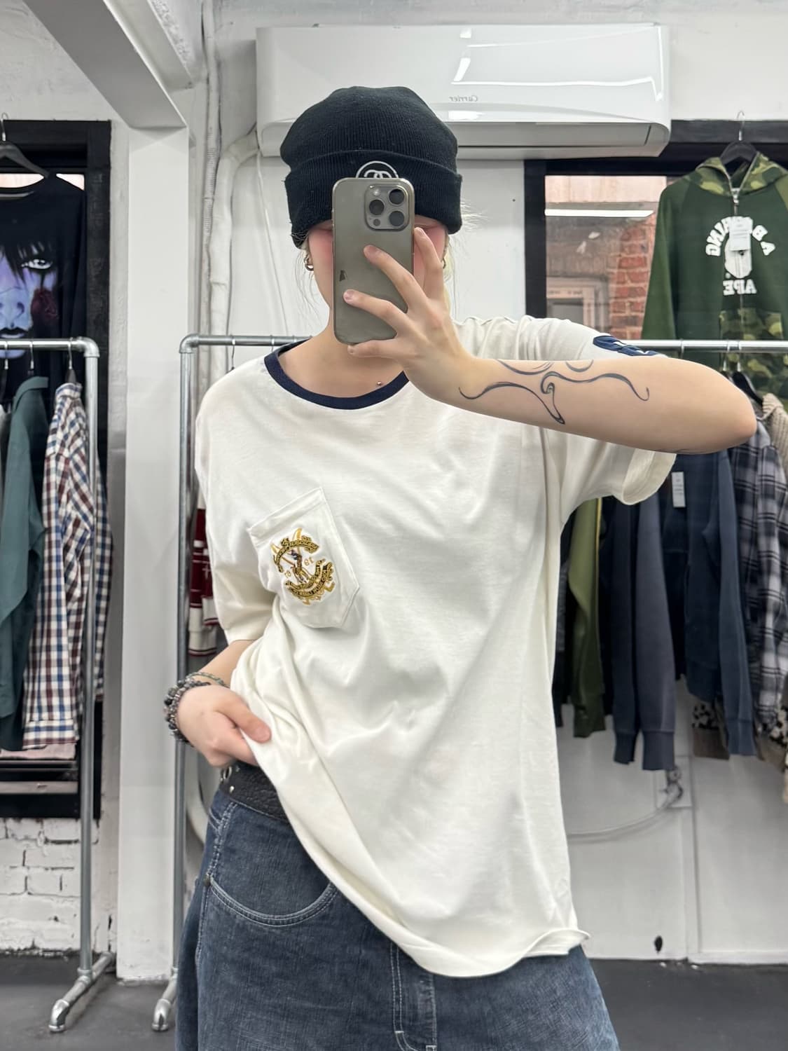 폴로 랄프로렌 포켓 로고 티셔츠 상품이미지4